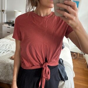 Lululemon Tie-Front Top